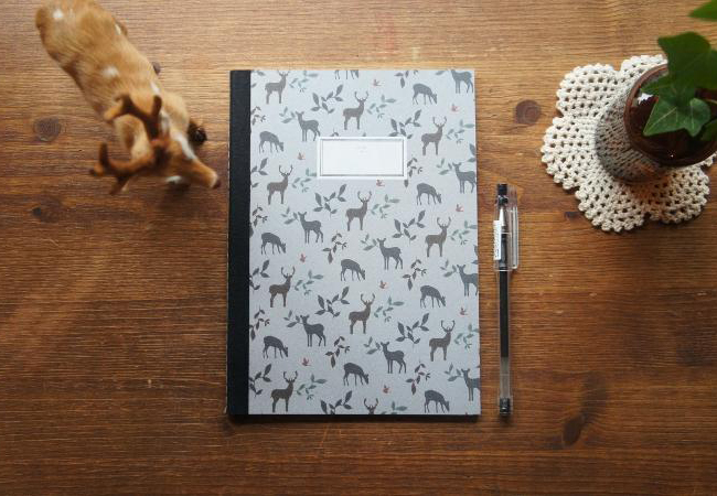 O-Check Deer Stitch Notebook | Fox and Star