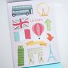 Travel Book Of Stickers by Galison | Fox and Star