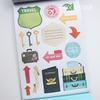 Travel Book Of Stickers by Galison | Fox and Star