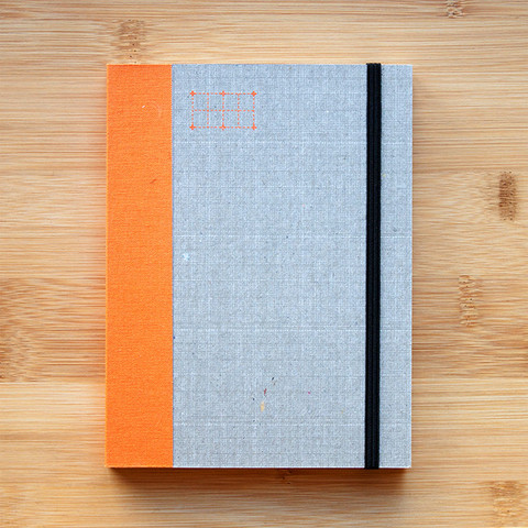 Orange Weekly Journal by Paperways