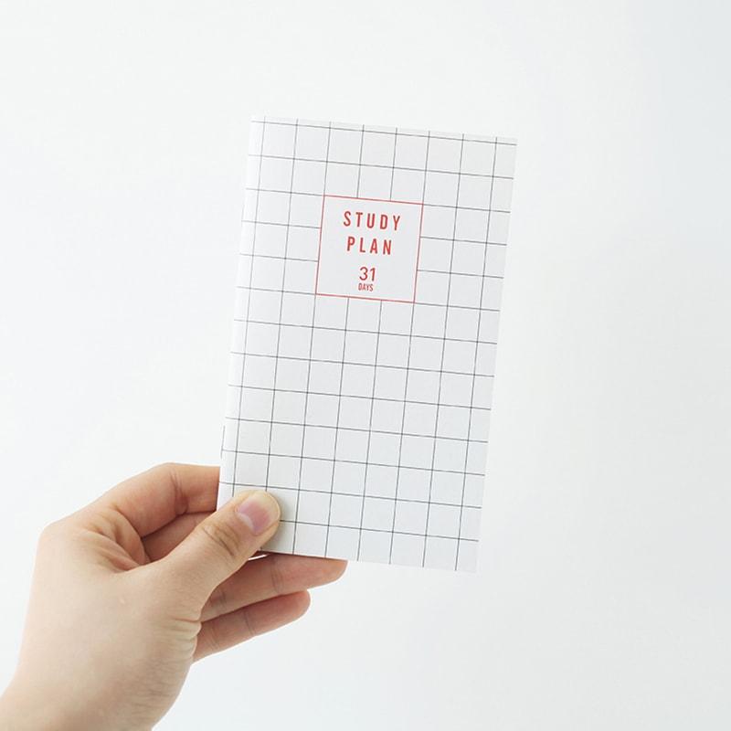 Livework Mini Study Planner • Black Check