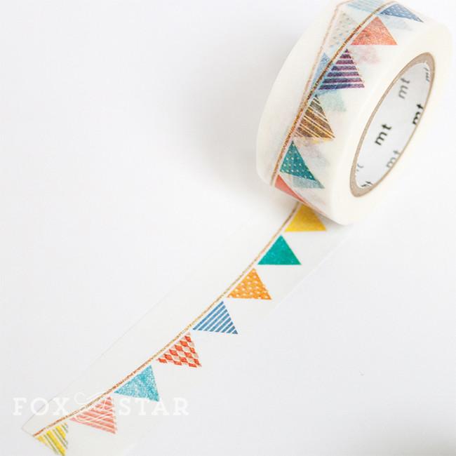 MT flag bunting washi tape at fox and star