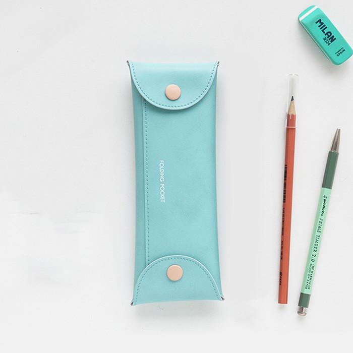 Livework Folding Pocket v.8 Pencil Case / Sky Blue