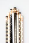 Gold Patterned Pencil Set | Fox and Star