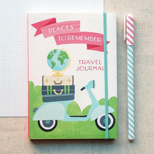 Travel Pocket Journal by Galison | Fox and Star