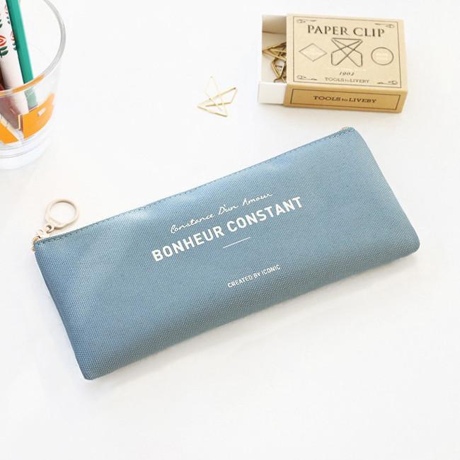 Iconic Basic Pencil Case / Indi Blue