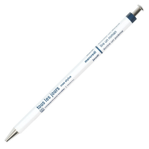 Mark's Tokyo Edge Days Ballpoint Pen - White