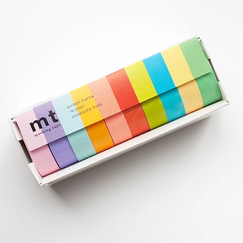 MT Masking Tape Washi Tape Set - 10P Light Colours