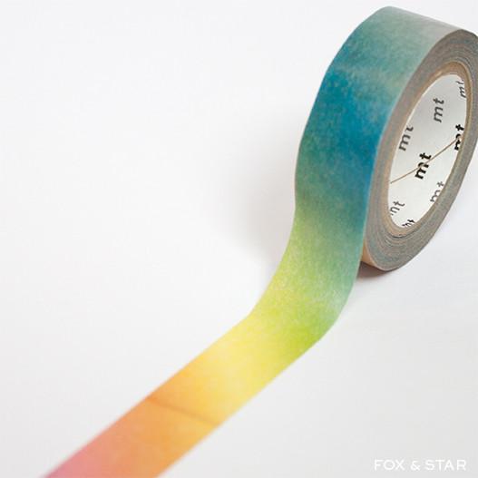 MT ex Gradation 'Rainbow' Washi Tape by mt masking tape | Fox and Star UK