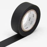 mt masking tape matte black washi tape