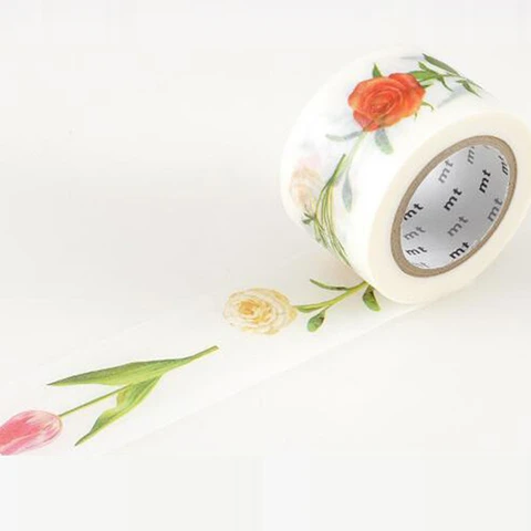 MT ex Hana R Flower Washi Tape