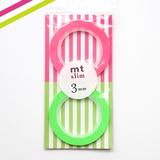 mt masking tape neon 3mm washi tape