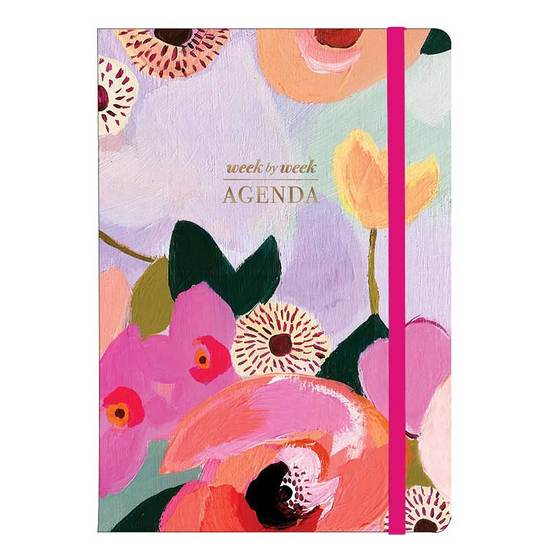 Painted Petals Gilded Planner