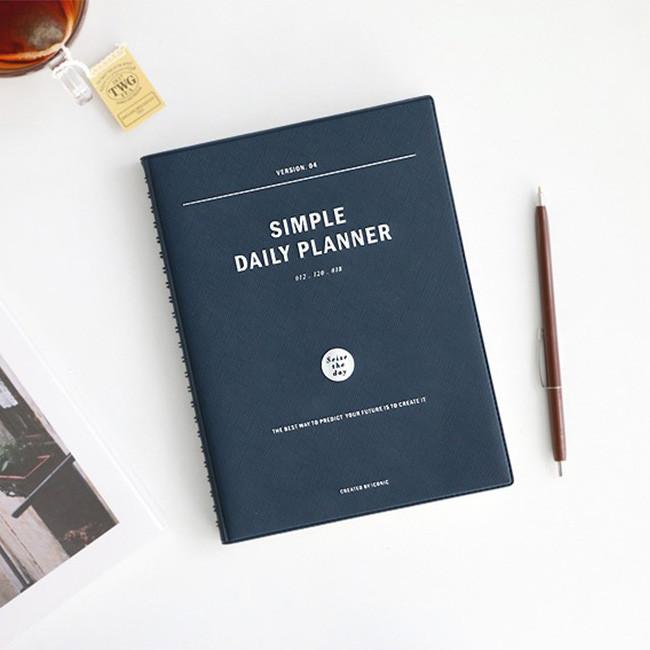 Iconic 'Seize The Day’ Daily Planner v.4 / Navy